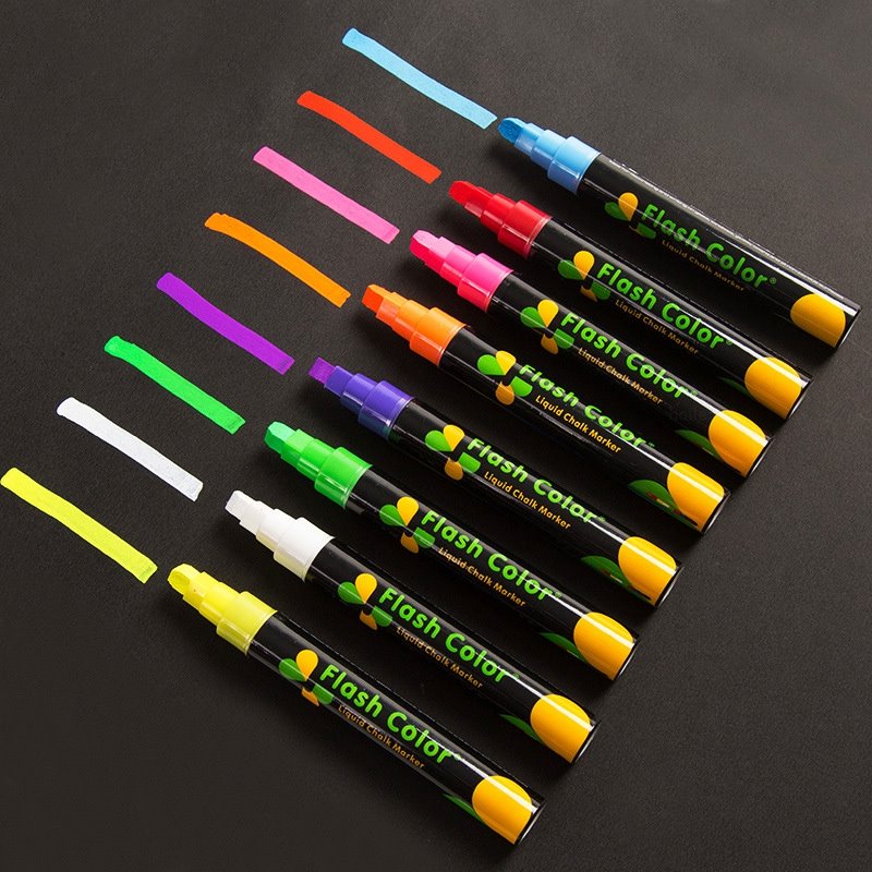 8er-Pack 6-mm-Flüssigkreidemarker
