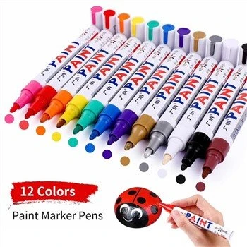 Lackstift mit feiner Spitze