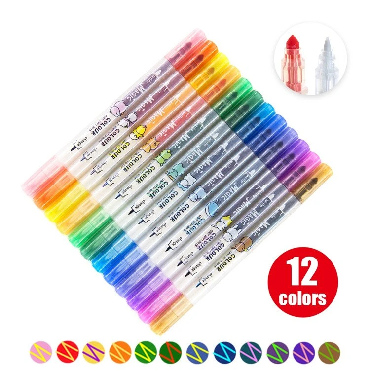 12 Stück kreativer magischer Farbmarker