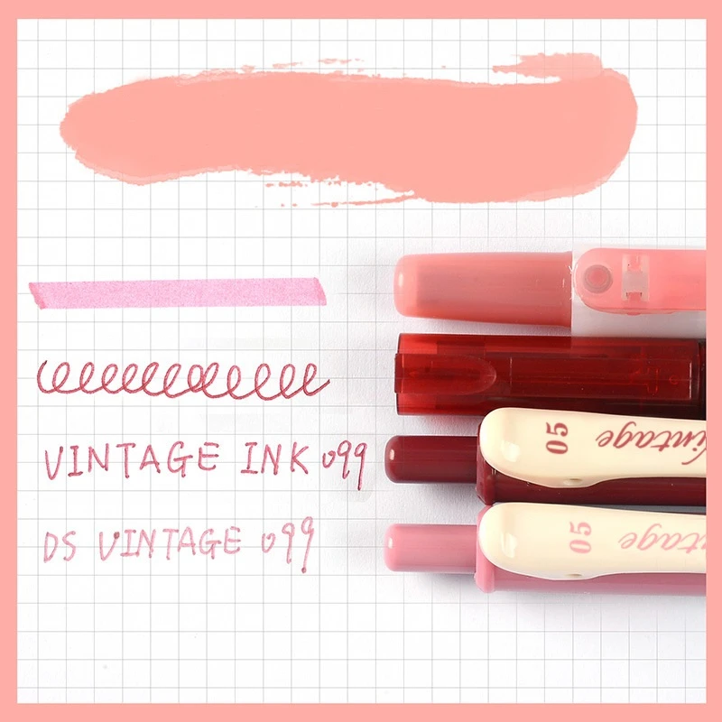 4 Stück einziehbare Textmarker