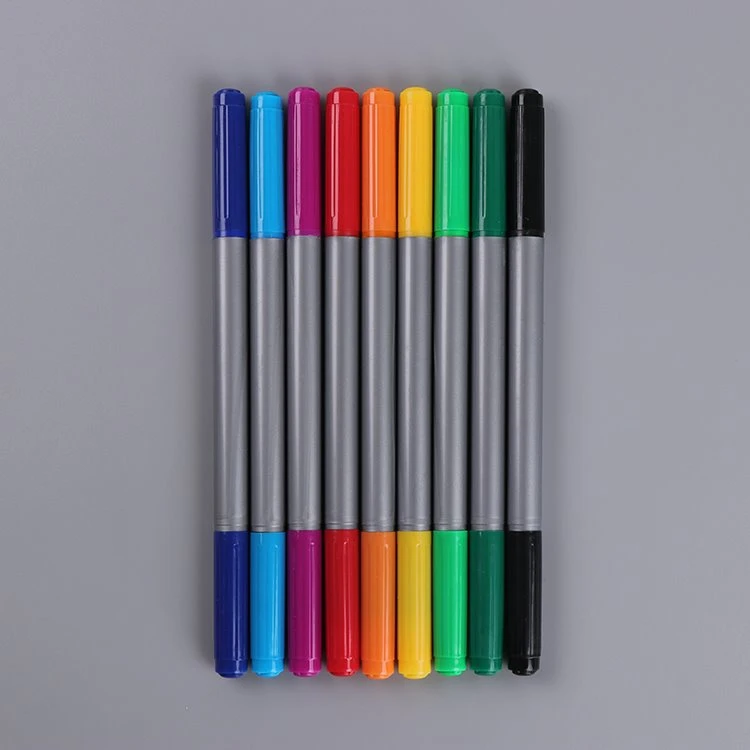 Filz-Aquarellpinsel mit zwei Spitzen