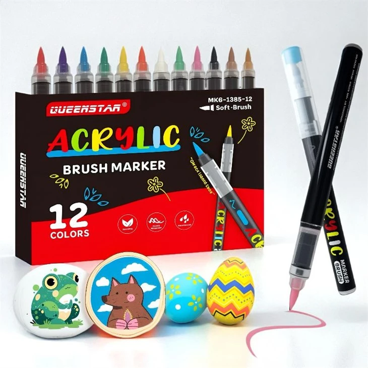 48 Farbe hochwertiger Acrylfarbenmarker Set Set