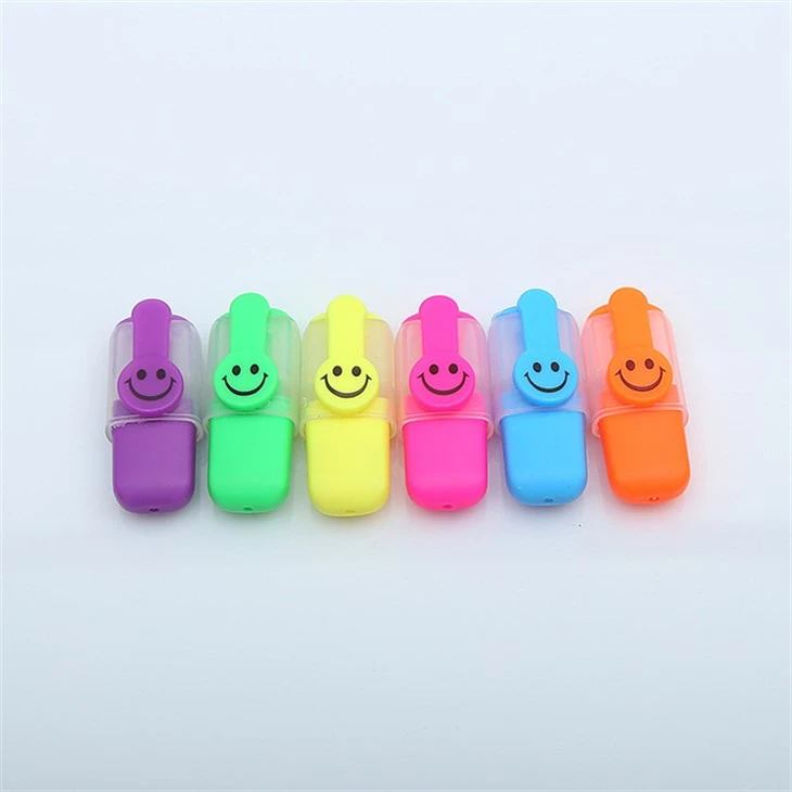 Süßer, einzigartiger Mini-Textmarker in Pastellfarben